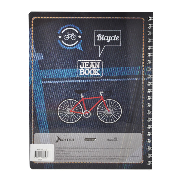 CUADERNO PROFESIONAL DOBLE ARGOLLA JEAN BOOK REVOLUTION 100 HJ RAYA NORMA MNK