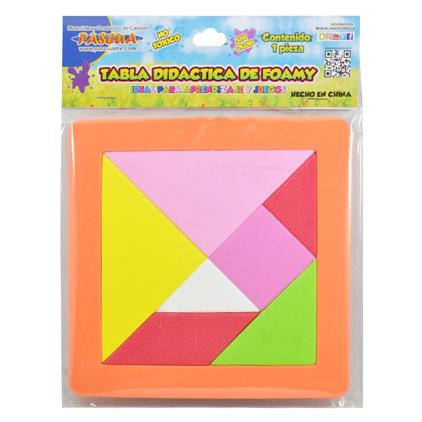 TANGRAM CHICO FOAMY PASCUA