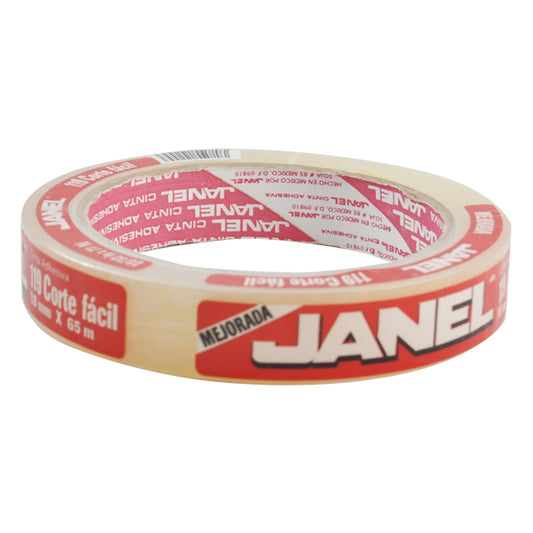 TAPE TRANSPARENTE 18X65 MT 119 JANEL MNK
