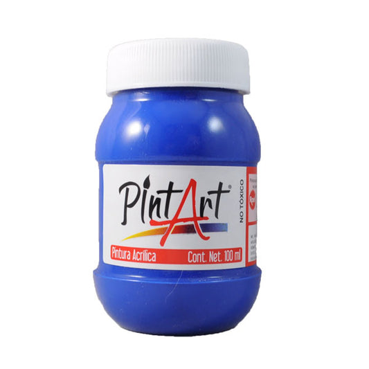 PINTURA ACRILICA 100 ML AZUL COBALTO PINTART