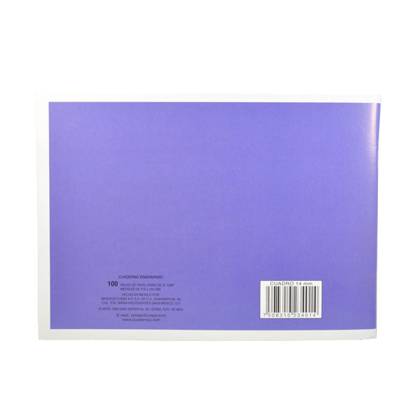 CUADERNO ITALIANO ENGRAPADO ROCA 100 HJ C14 MAN 8A MNK