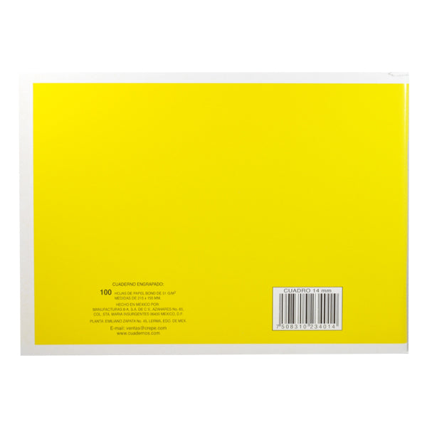 CUADERNO ITALIANO ENGRAPADO ROCA 100 HJ C14 MAN 8A MNK