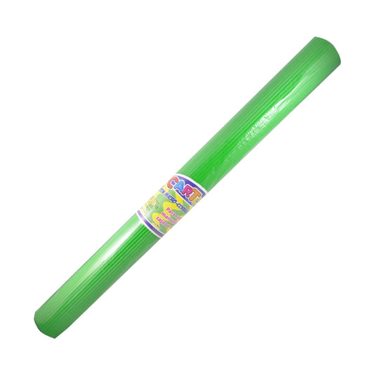 CORRUGADO BASICO PLUS 50X70 VERDE LIMON IKW