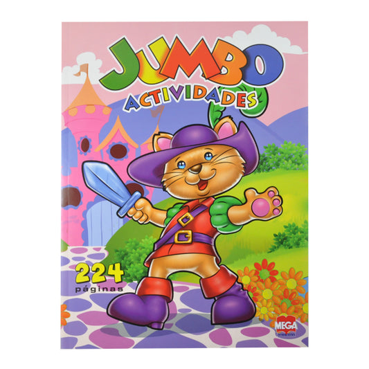 LIBRO ILUMINAR ACTIVIDADES JUMBO 6777 LAROUSSE MNK