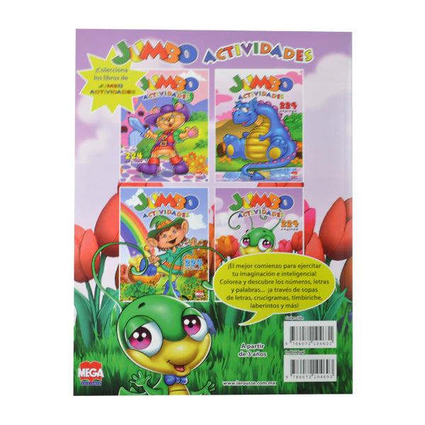 LIBRO ILUMINAR ACTIVIDADES JUMBO 6777 LAROUSSE MNK