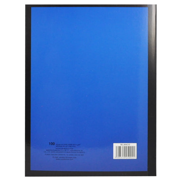 CUADERNO PROFESIONAL COSIDO ROKITA 100 HJ BLANCO MAN 8A MNK