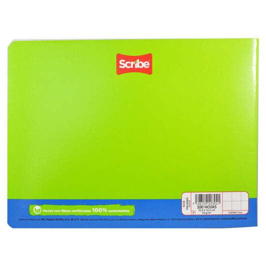 CUADERNO ITALIANO ENGRAPADO 100 HJ C7 6133 SCRIBE MNK