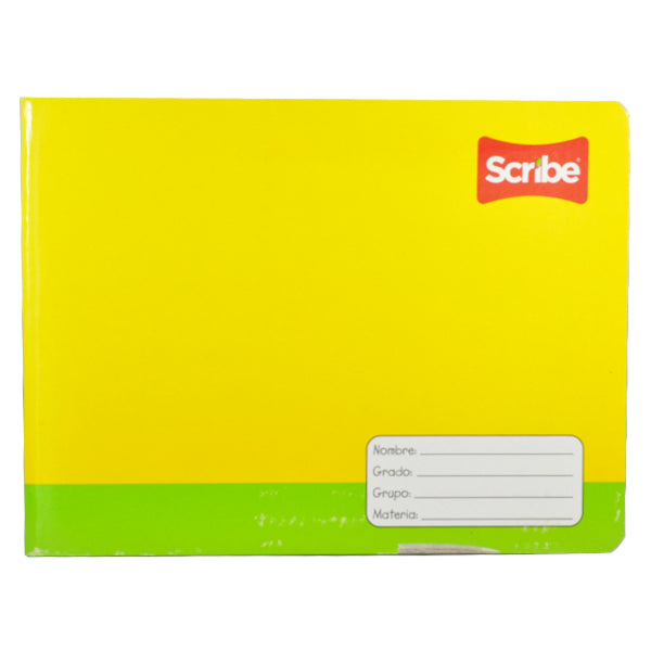 CUADERNO ITALIANO ENGRAPADO 100 HJ BLANCO 6131 SCRIBE MNK