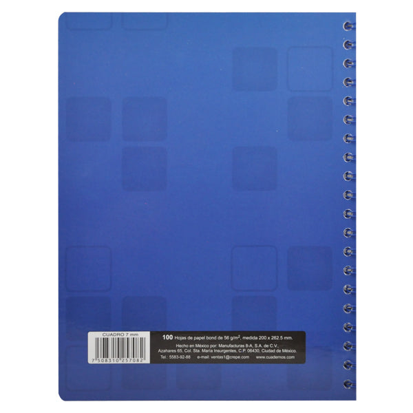CUADERNO PROFESIONAL DOBLE ARGOLLA ROCA PLUS 100 HJ C7 5708 MAN 8A MNK
