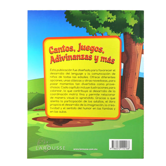 LIBRO CANTOS JUEGOS YA DIVINANZAS LAROUSSE