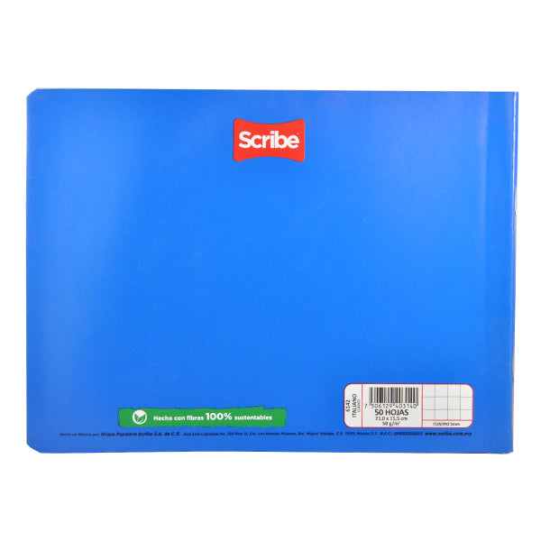 CUADERNO ITALIANO ENGRAPADO 50 HJ C5 SCRIBE MNK