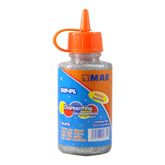 PEGADIAMANTINA PLATA 60 ML DIP-PL MAE MNK