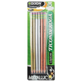 LAPIZ # 2 TICONDEROGA METALLIC 6 PZ 52297 DIXON MNK