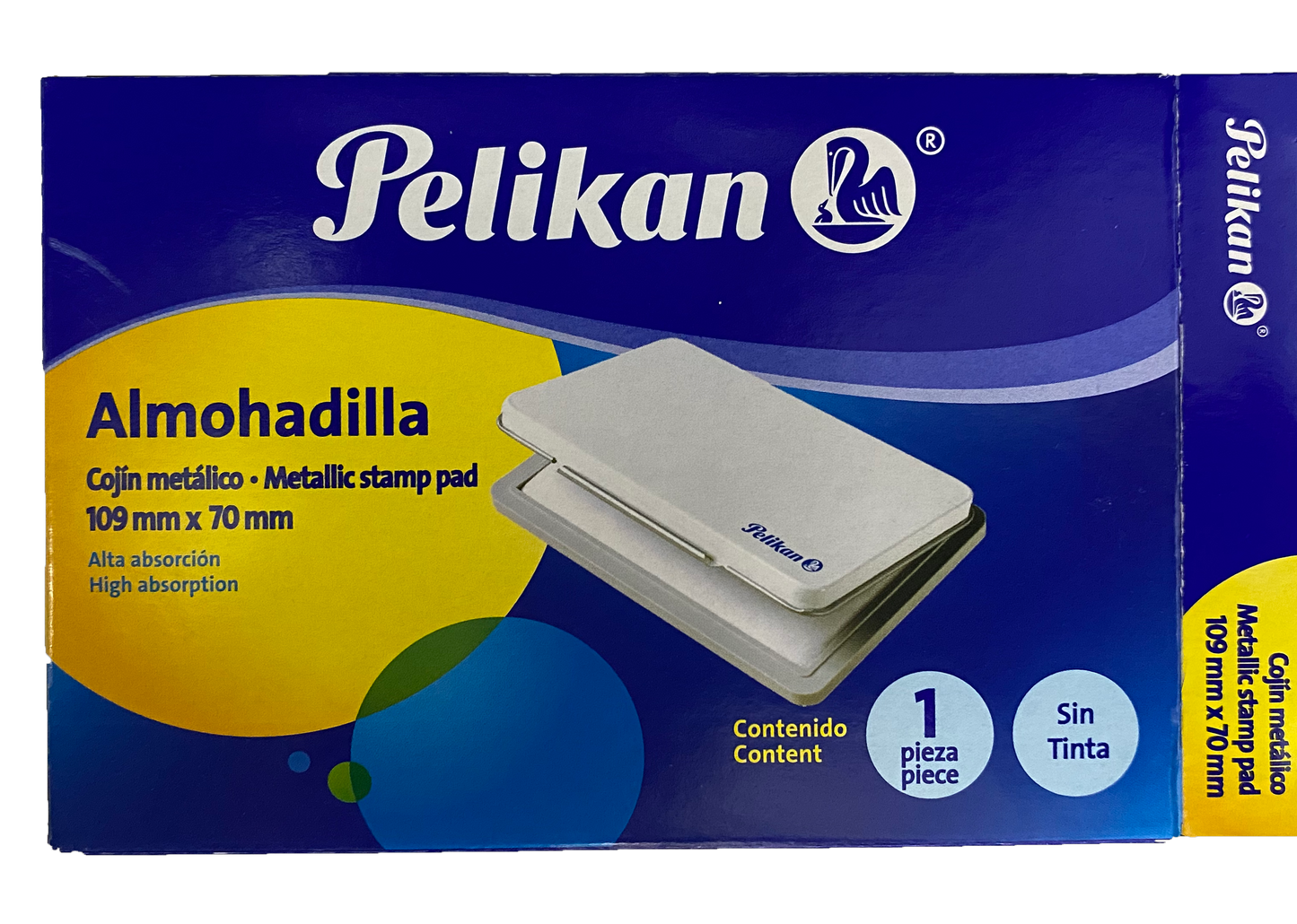 COJIN METALICO SELLO S/TINTA # 1 PELIKAN