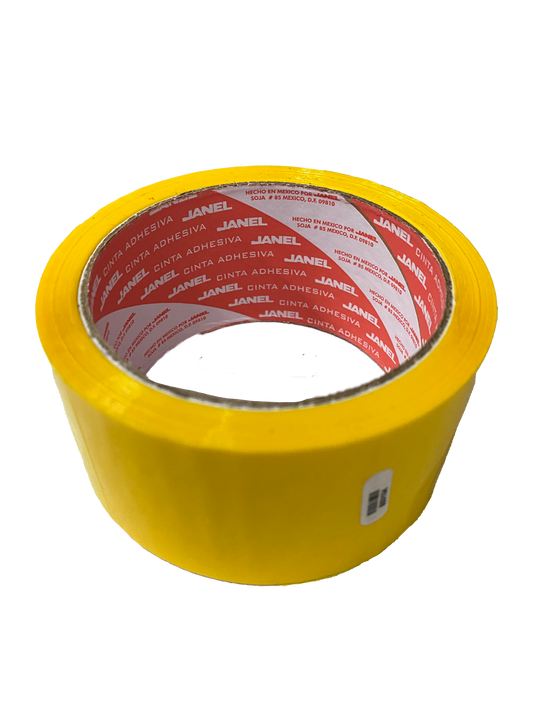 TAPE EMPAQUE AMARILLA 48X50 MT 090 JANEL