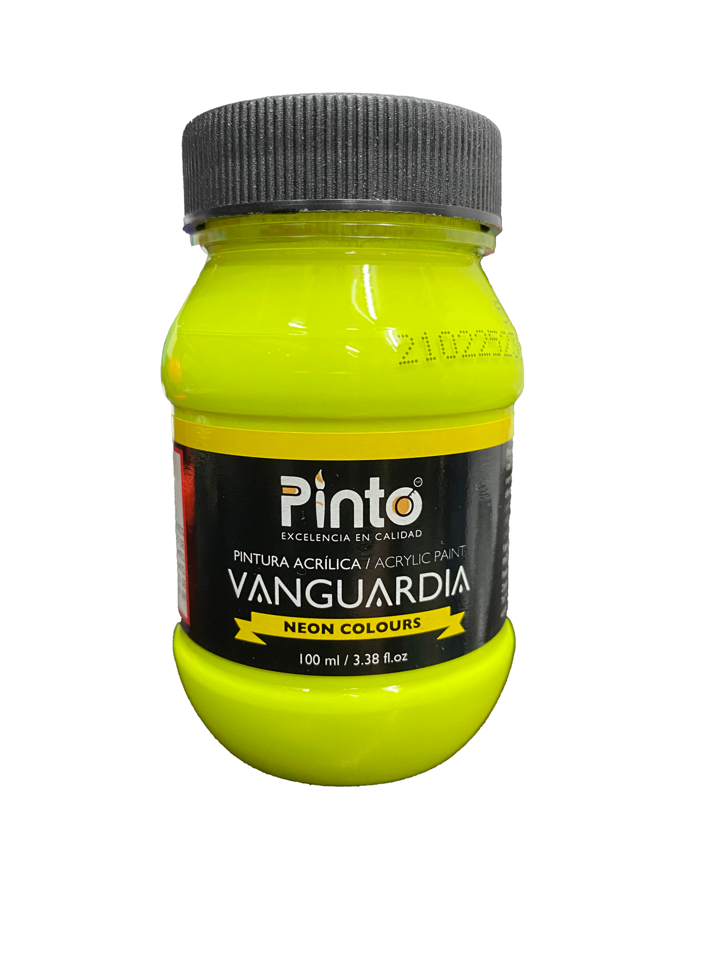 PINTURA ACRILICA 100 ML AMARILLO NEON 501 PINTO DISTRUIDORA