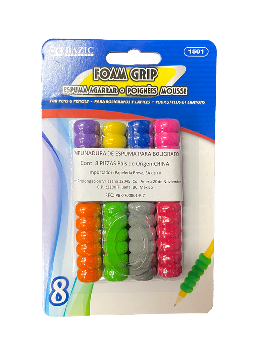 ANTICALLOS FOAMY COLORES 8 PZ 1501 BAZIC