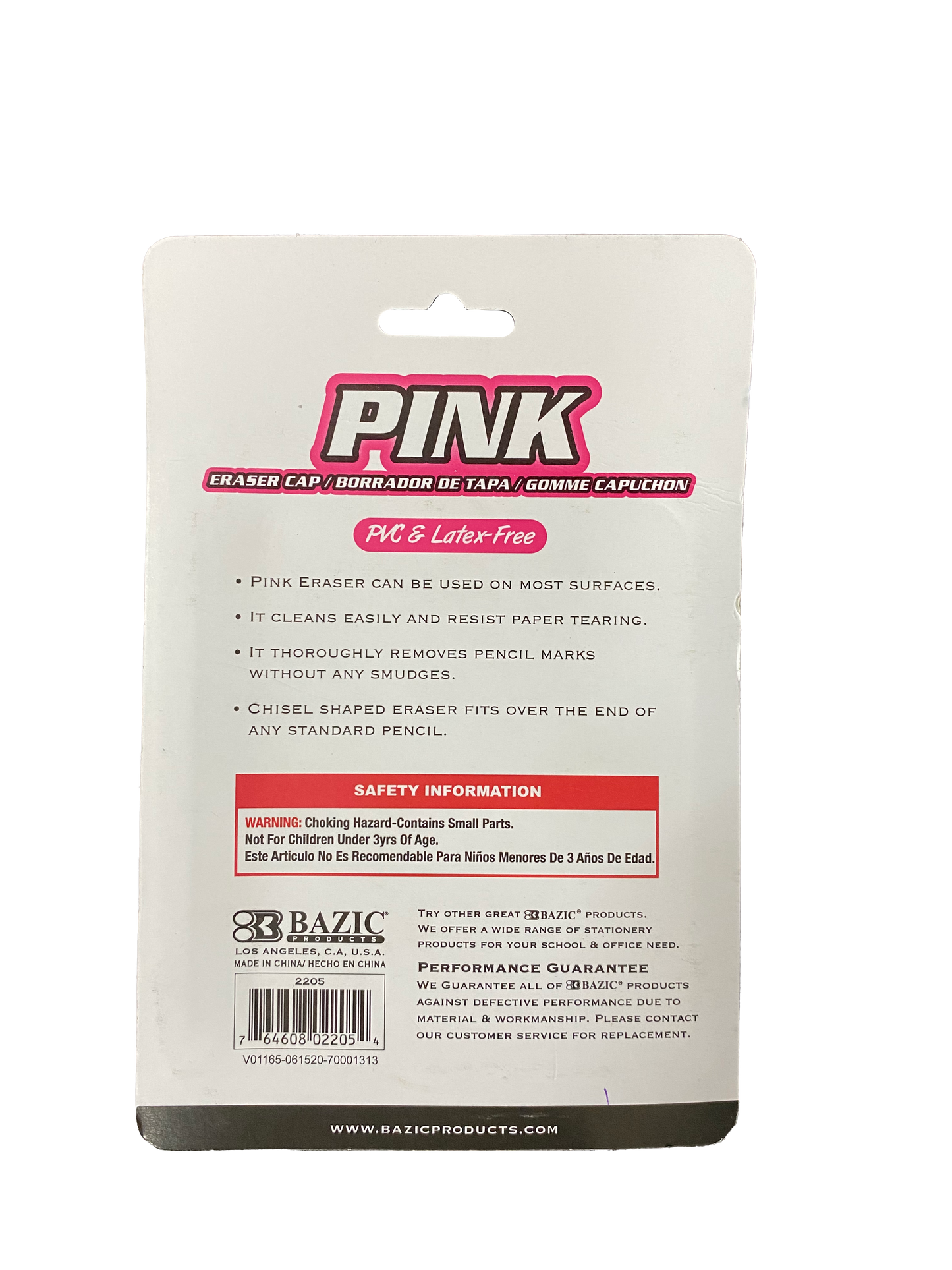 BORRADOR GORRITO 50 PZ 2205 BAZIC MNK