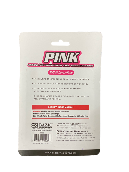 BORRADOR GORRITO 50 PZ 2205 BAZIC MNK