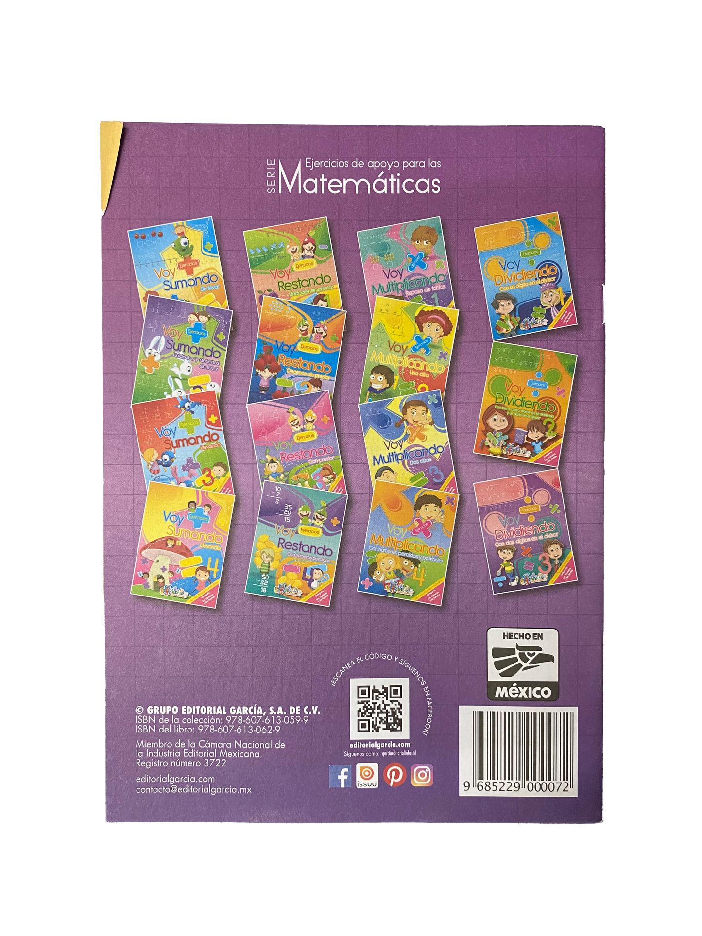 COLECCION EJERCICIOS VOY DIVIDIENDO EDITORIAL GARCIA