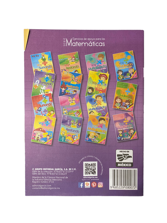 COLECCION EJERCICIOS VOY DIVIDIENDO EDITORIAL GARCIA