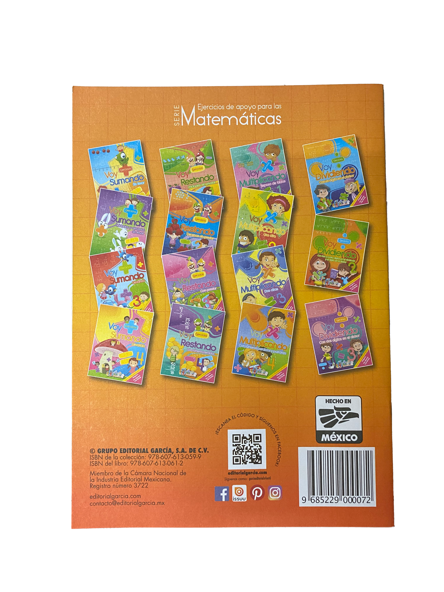 COLECCION EJERCICIOS VOY DIVIDIENDO EDITORIAL GARCIA
