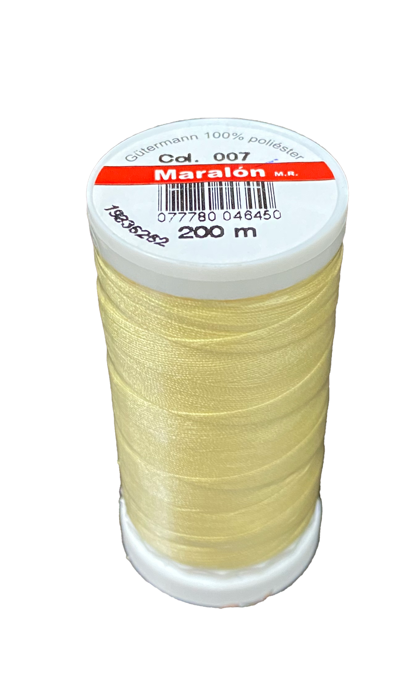 HILO MARALON AMARILLO 007 GUTERMANN