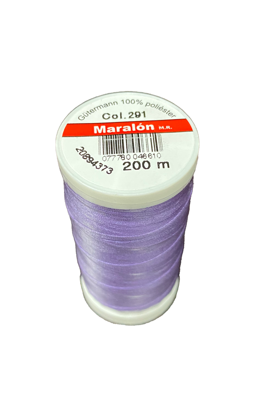 HILO MARALON MORADO CLARO 291 GUTERMANN