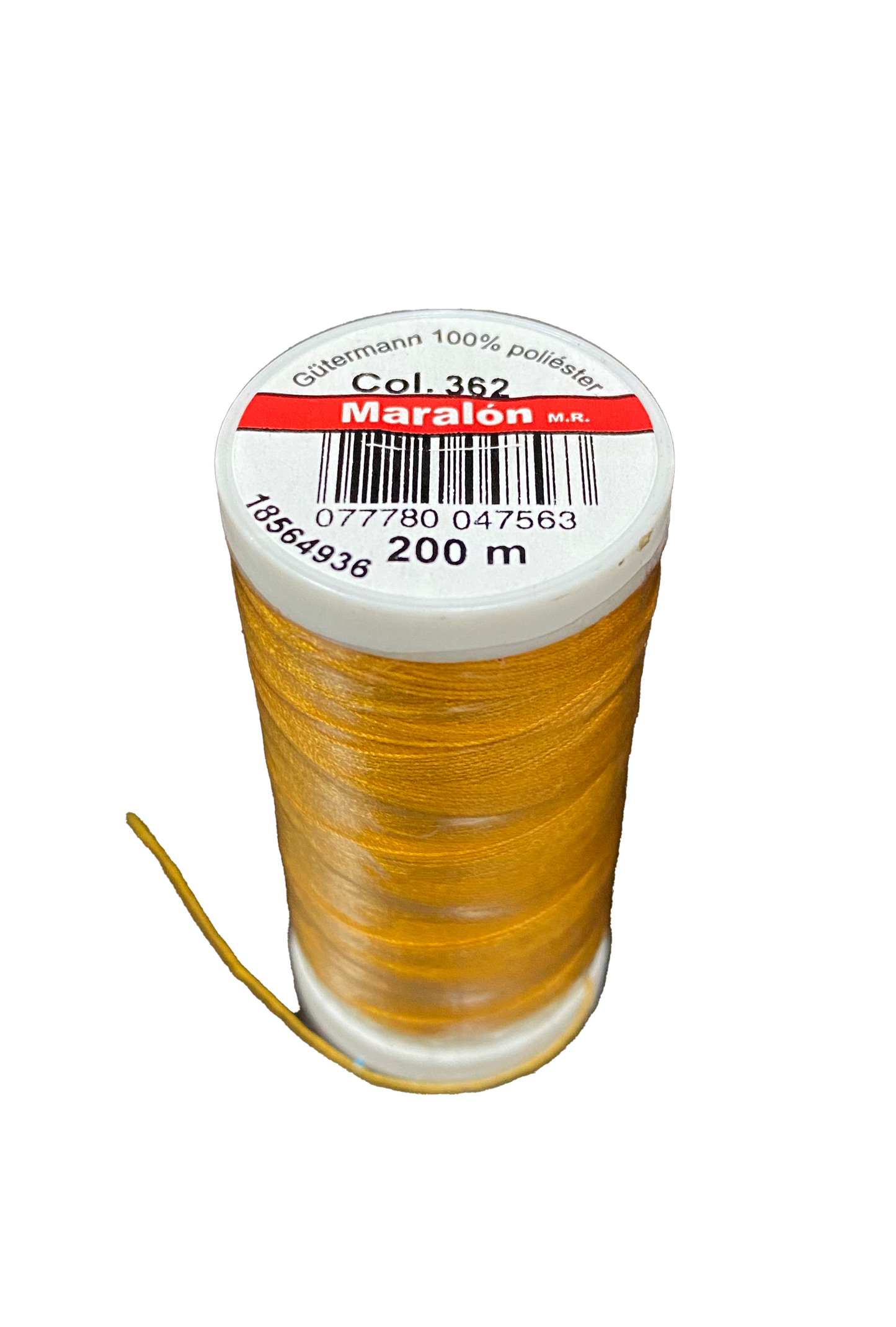 HILO MARALON MOSTAZA 362 GUTERMANN