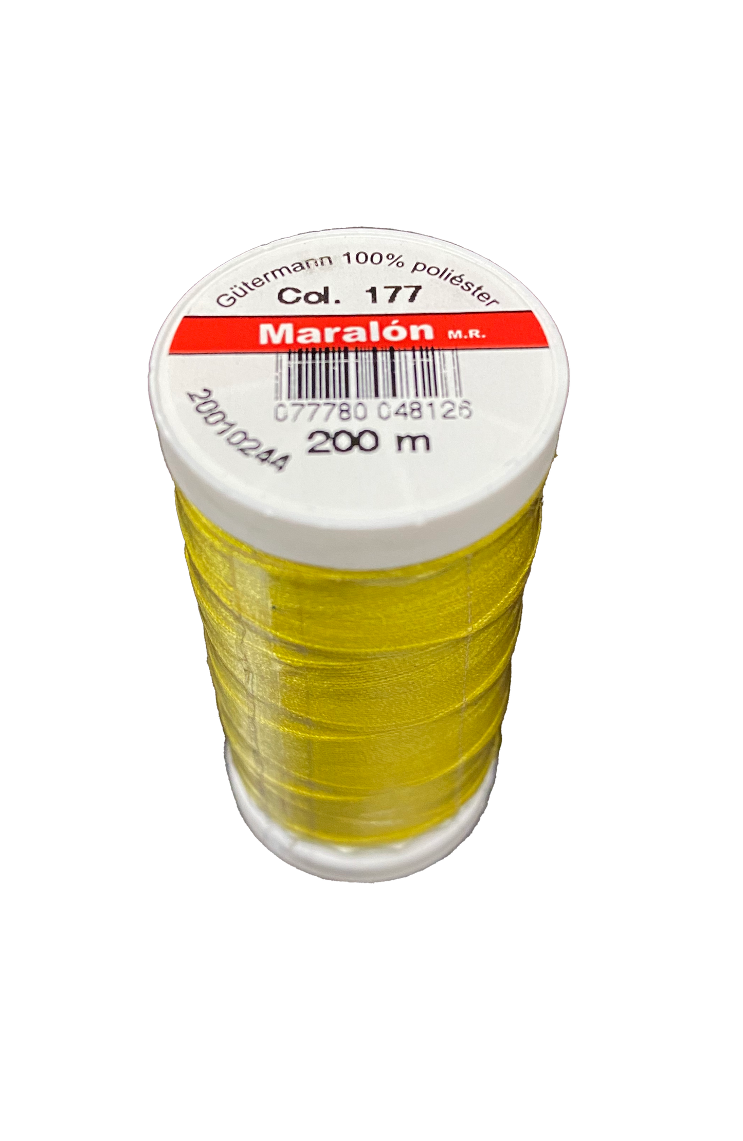 HILO MARALON AMARILLO CANARIO 177 GUTERMANN