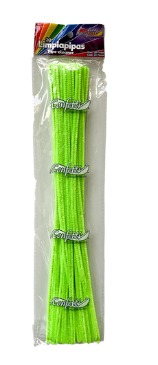 Limpiapipas o chenillas de Chenille Kraft, Verde
