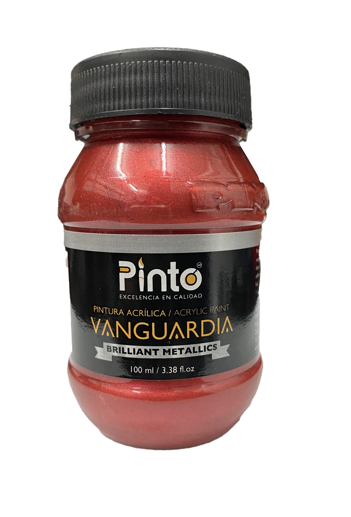 PINTURA ACRILICA METALICO 100 ML ROJO 540 PINTO DISTRUIDORA