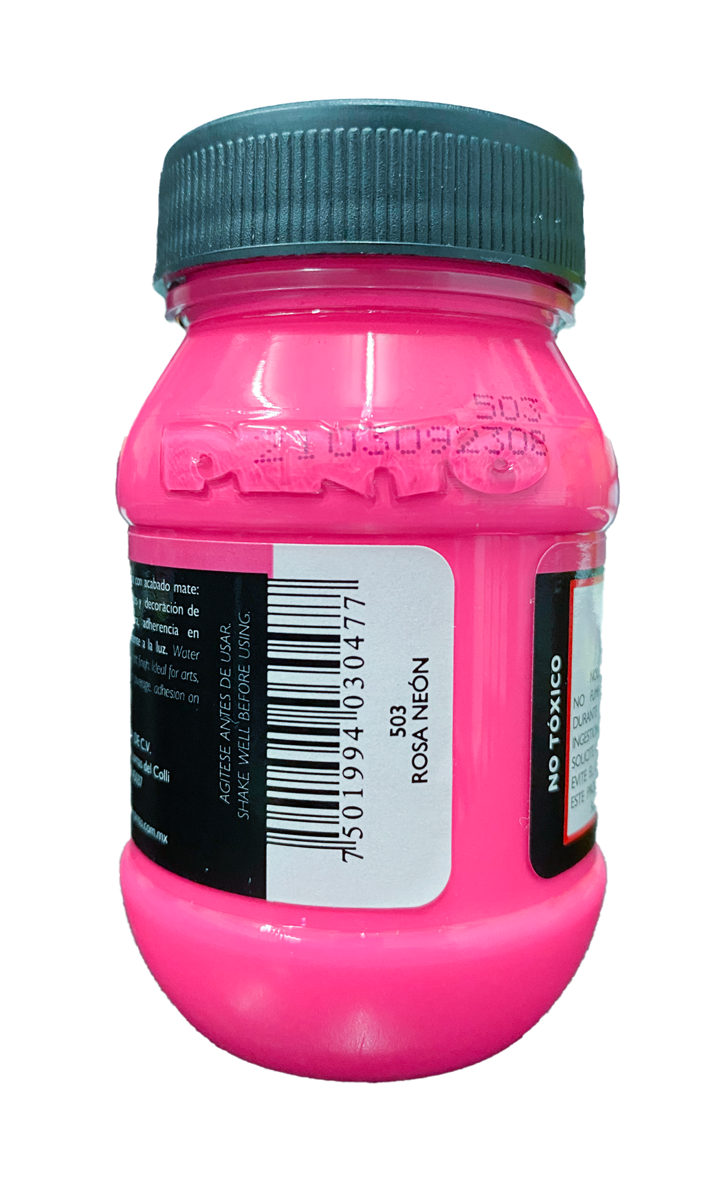 PINTURA ACRILICA 100 ML ROSA NEON 503 PINTO DISTRUIDORA