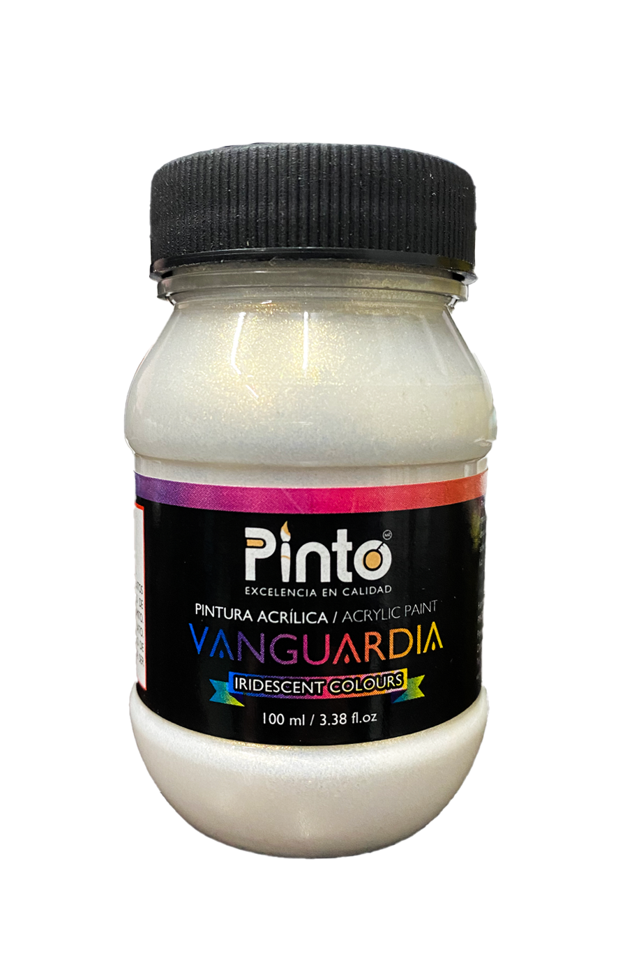 PINTURA ACRILICA 100 ML ORO IRIDISCENTE PINTO DISTRUIDORA