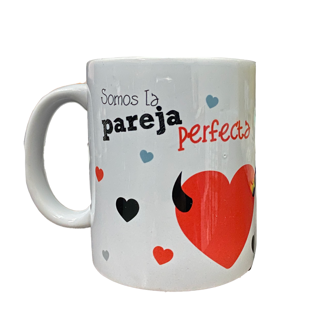 TAZA AMOR Y AMISTAD SAN VALENTIN CREATIVOS