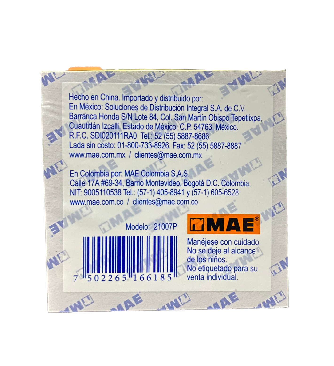 NOTAS ADHESIVAS AMARILLO 3X3 100 HJ 21007 MAE