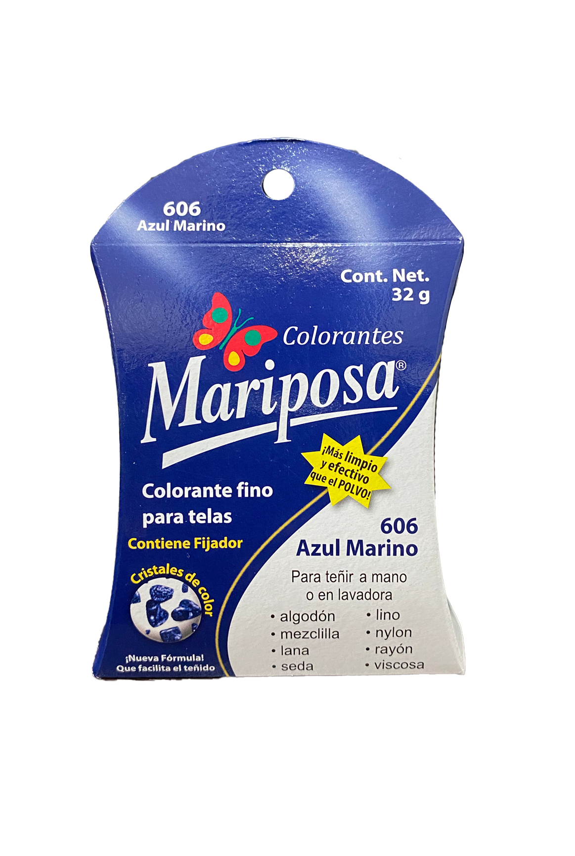 COLORANTE MARIPOSA AZUL MARINO 32 GR COLORIM
