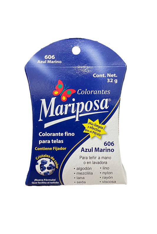 COLORANTE MARIPOSA AZUL MARINO 32 GR COLORIM