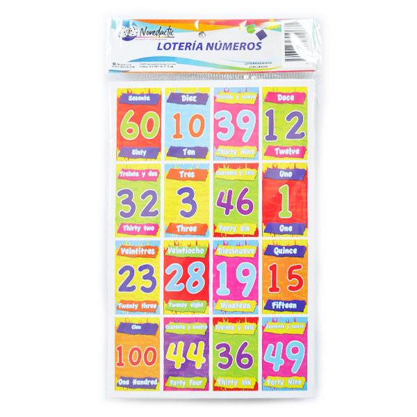 LOTERIA NUMEROS LR003 NOVAC