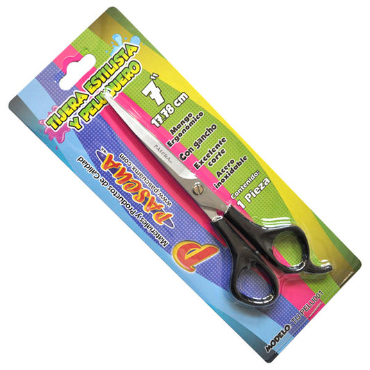 TIJERA ESTILISTA/PELUQUERO 7 PULGADA PASCUA
