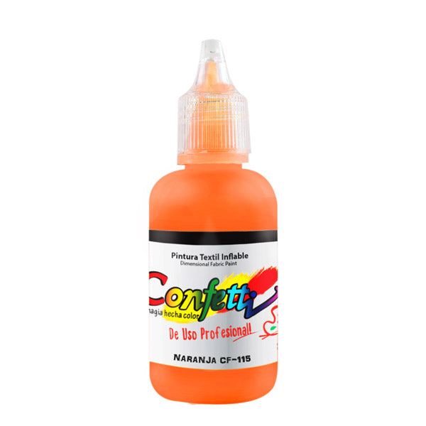 PINTURA TEXTIL NARANJA CF-115 NAEN