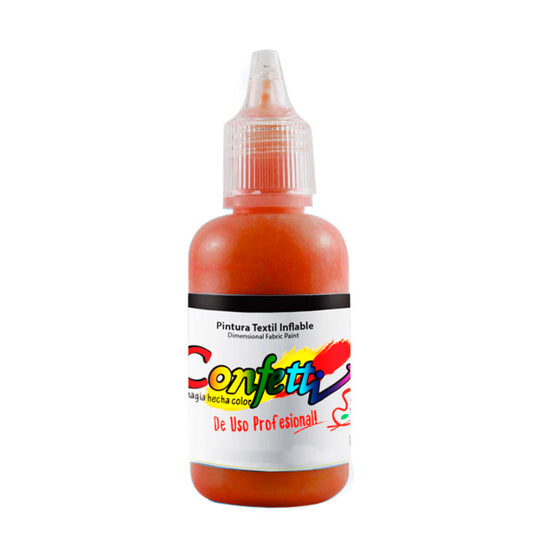 PINTURA TEXTIL NARANJA PUFFY CF-409 NAEN