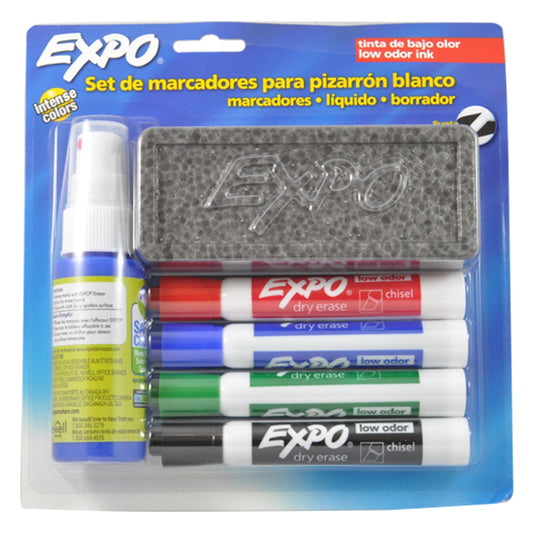 MARCADOR PIZARRON EXPO KIT 6 PZ NEWELL BEROL